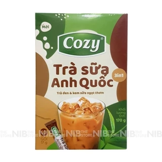 Trà sữa Anh Quốc Cozy hộp 10 gói x 17g