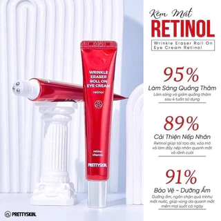 Kem mắt Retinol Prettyskin Eye Cream 30ml