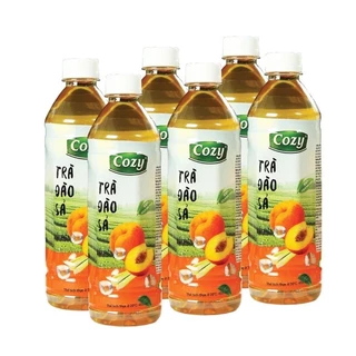 (MỚI ) TRÀ HOA QUẢ COZY -LỐC 6 CHAI 455ML