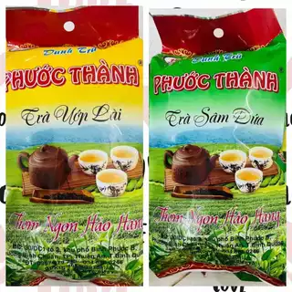 Trà Sâm DỨA VÀ TRÀ ƯỚP LÀI PHƯỚC  THÀNH gói 350g