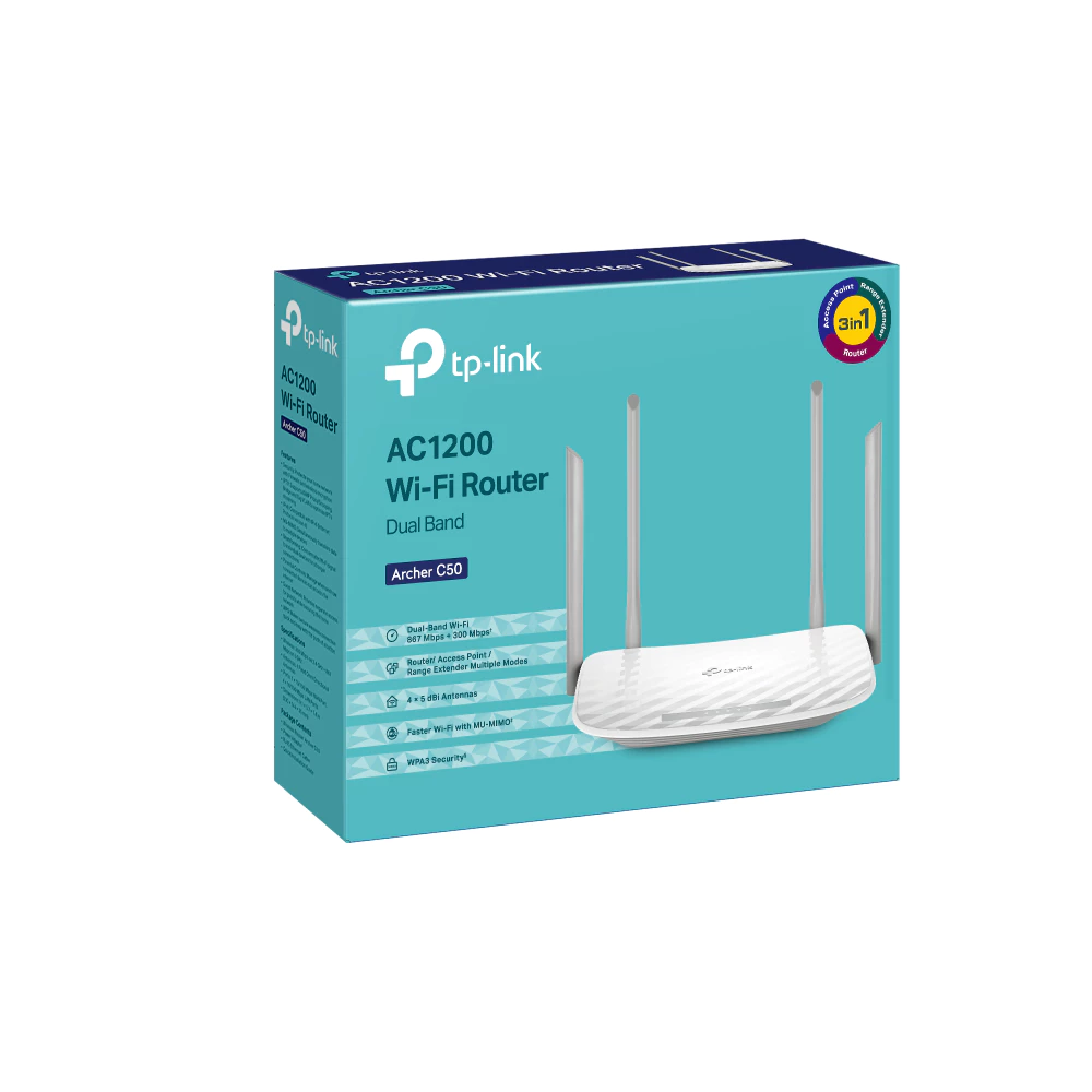 BỘ PHÁT WIFI TP-LINK ARCHER C50 / C54 / C64 BĂNG TẦN KÉP AC1200