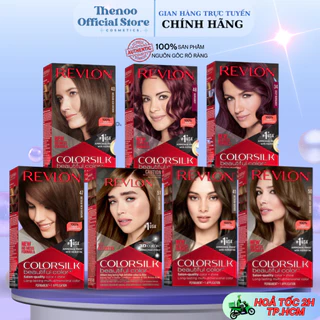 Thuốc Nhuộm Tóc Phủ Bạc Thảo Dược Revlon ColorSilk Beautiful Color 130ml - Hàng Mỹ