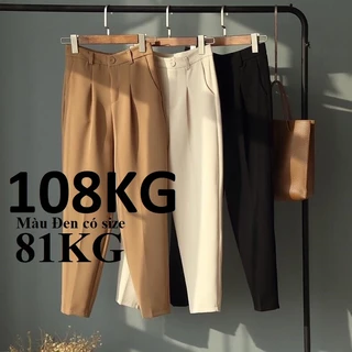 QUẦN BAGGY TUYẾT MƯA GẤU BẰNG BASIC có size đại big size 108KG