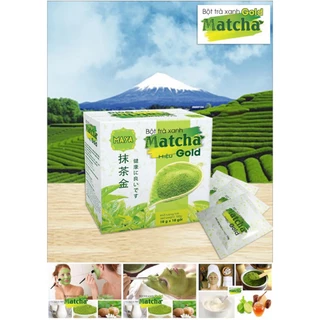 HỘP TRÀ XANH MATCHA GOLD NHẬT BẢN (10 x 10gr)