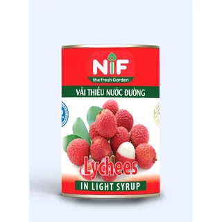 Vải ngâm Nif đóng lon 560g