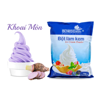 Bột làm kem Benus Khoai Môn gói 1kg