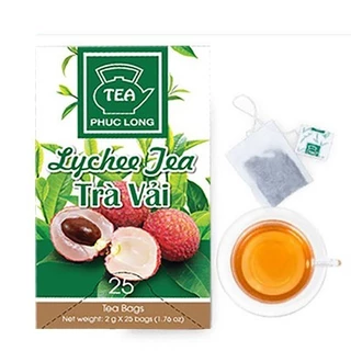 Trà túi lọc Phúc Long hộp 50g - VẢI