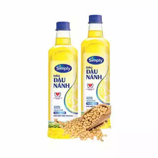 Dầu Đậu Nành Simply 1 Lít Tốt Cho Gia Đình