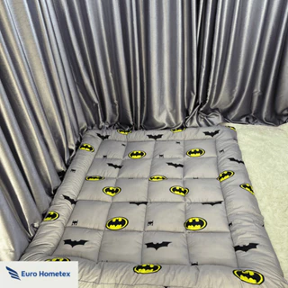 Nệm topper Batman xuất khẩu, đệm tấm topper êm mềm trải sàn dày 9cm cao cấp Euro Hometex