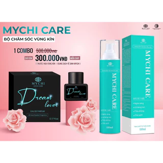 Nước Hoa Vùng Kín Mychi và Dung Dịch Vệ Sinh Mychi (Thảo Mộc 37)