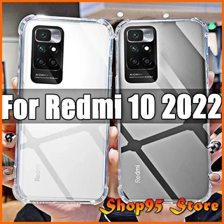 Ốp lưng Xiaomi Redmi 10 Chống va đập trong suốt