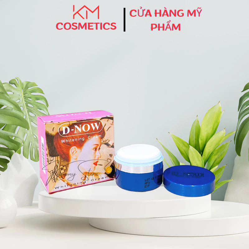 kem dưỡng trắng da mặt dnow thái lẻ 1 hộp 4.5g