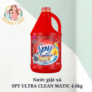 Can nước giặt xả cửa trên 4,6 lít SPY Ultra Clean Matic siêu sạch, hương nước hoa