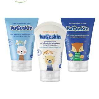 Kem bôi da Kutieskin tự nhiên chăm sóc làn da bé, Kem chàm sữa Kutieskin 30g