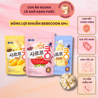 [Date T11/2024] Bánh bỏng bổ sung lợi khuẩn BEBECOOK 23gr cho bé 12M+