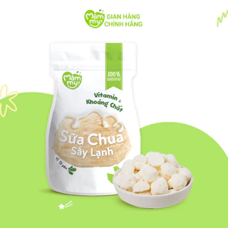 Sữa chua sấy lạnh Mămmy 5 vị: Tổ yến, Táo, Dâu, Chuối và Nguyên bản, chống hóc, bổ sung vitamin cho bé từ 6 tháng tuổi