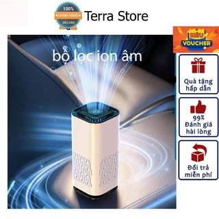 Máy lọc không khí ô tô ion âm diệt khuẩn trong phòng kín khử mùi formaldehyde diệt khuẩn và lọc, phụ tùng  ô tô mới