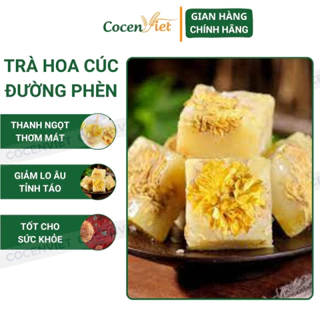 Trà Hoa Cúc Đường Phèn, Trà Hoa Cúc Thanh Nhiệt Mát Gan Giải Đ.ô.c Trà Thảo Mộc Hoa Cúc Khô Tốt Cho Mắt THC01 CocenViet