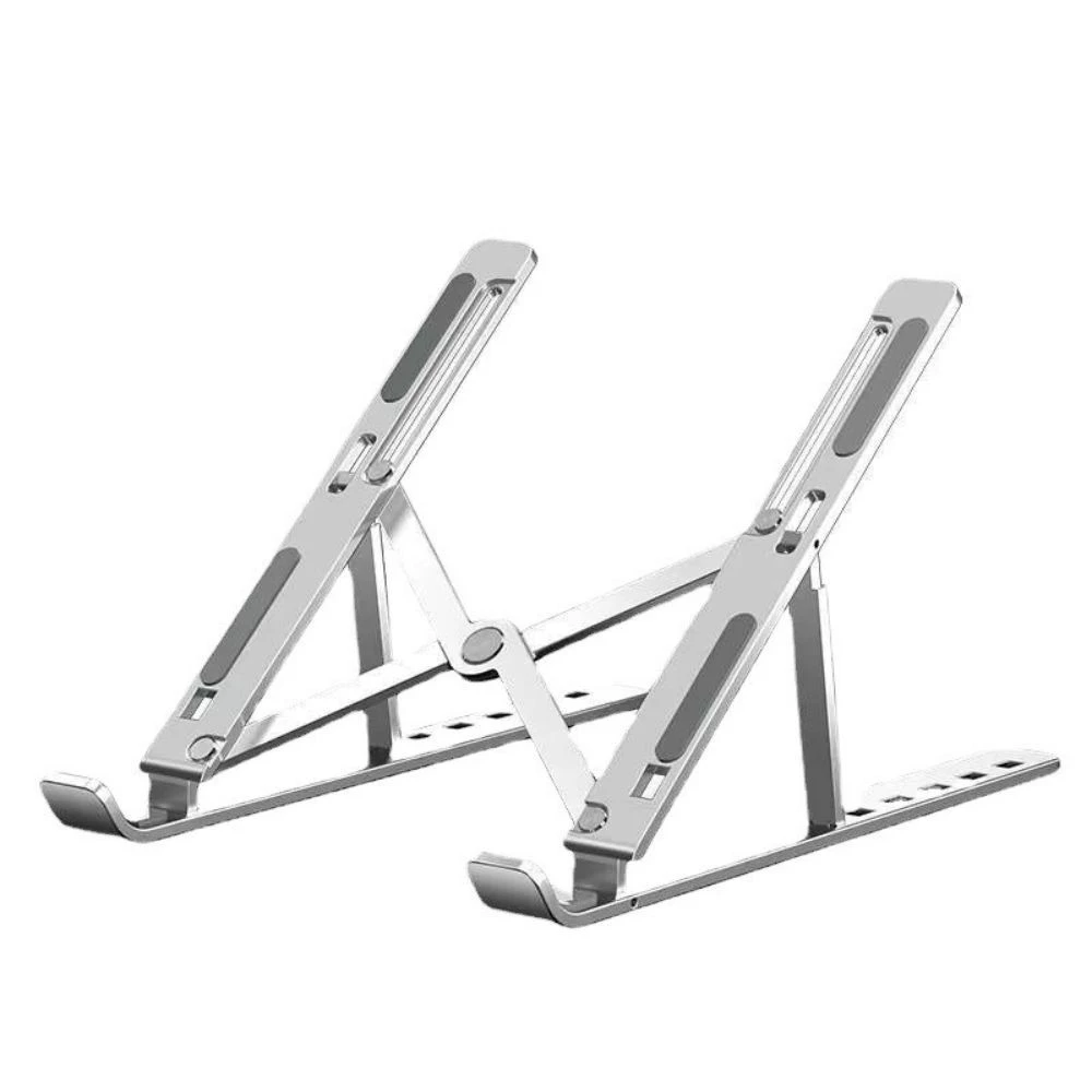 Kệ để LAPTOP, IPAD bằng NHÔM có thể điều chỉnh được độ cao, đế tản nhiệt kê laptop nhôm