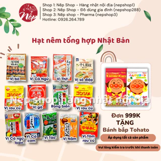 Hạt nêm tổng hợp Nhật Bản cho bé