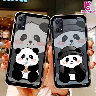 Ốp Silicon in Gấu Trúc Realme Q5 , Q5 Pro , GT Neo 2 , GT Neo 3T Không phai màu