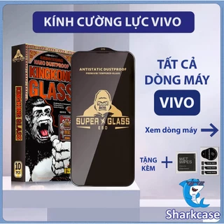 Kính cường lực Vivo Y21S Y12S Y20 Y02S Y16 Y17 Y19 Y20S Y22S Y30 Y33S Y50 Y51 U10 V15 V19 V20 V20SE V21 V23E Y01 Y02 Y15