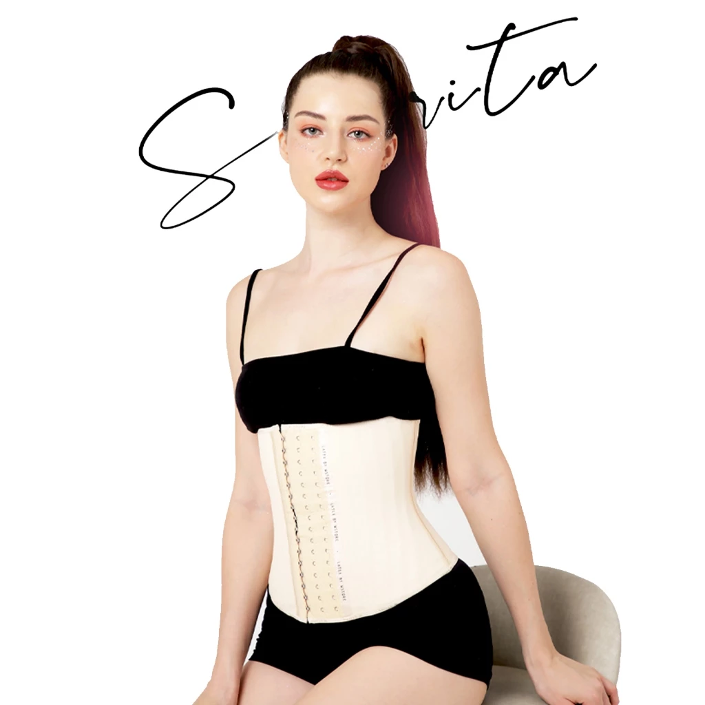 Senorita - Latex Truyền Thống 25 Xương - Nịt Bụng Latex W.STORE Chính Hãng - Corset Latex Chuẩn Đẹp