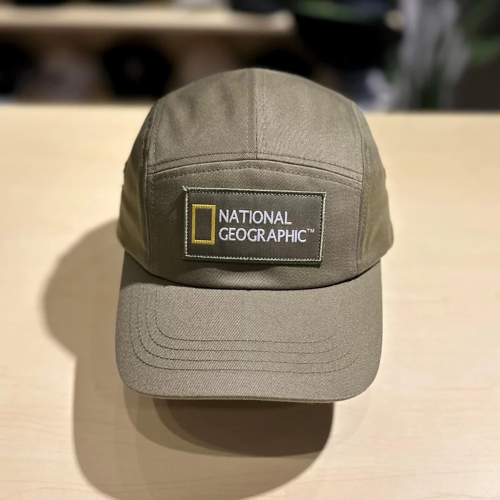 (Hàng VNXK) Nón kết, mũ lưỡi trai NATIONAL GEOGRAPHIC vải Kaki đẹp (Ảnh thật)