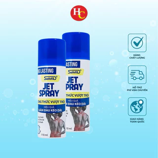 Chai Xịt Safefit Jet Spray hỗ trợ giảm đau (110 Ml)