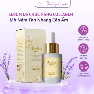 Serum Đa Chức Năng Collagen Mờ Nám Tàn Nhang  Cấp Ẩm Bamboo B37 30ml