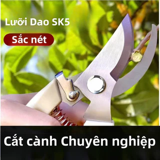 Kéo cắt tỉa cành chuyên dụng chất lượng cao Tay Cầm Thoải Mái Máy Làm Vườn Xanh