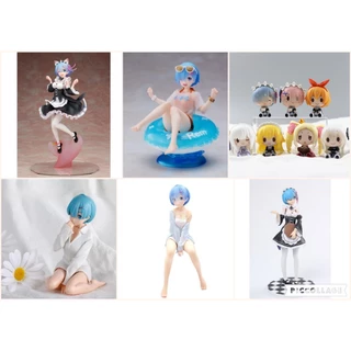 [ hỏa tốc hcm ][ Vũ Trí Ba ] tổng hợp mô hình nhân vật rem 19cm - Re Zero anime waifu