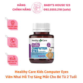 Viên nhai bổ mắt Healthy Care Computer Eyes cho bé 2 tuổi +