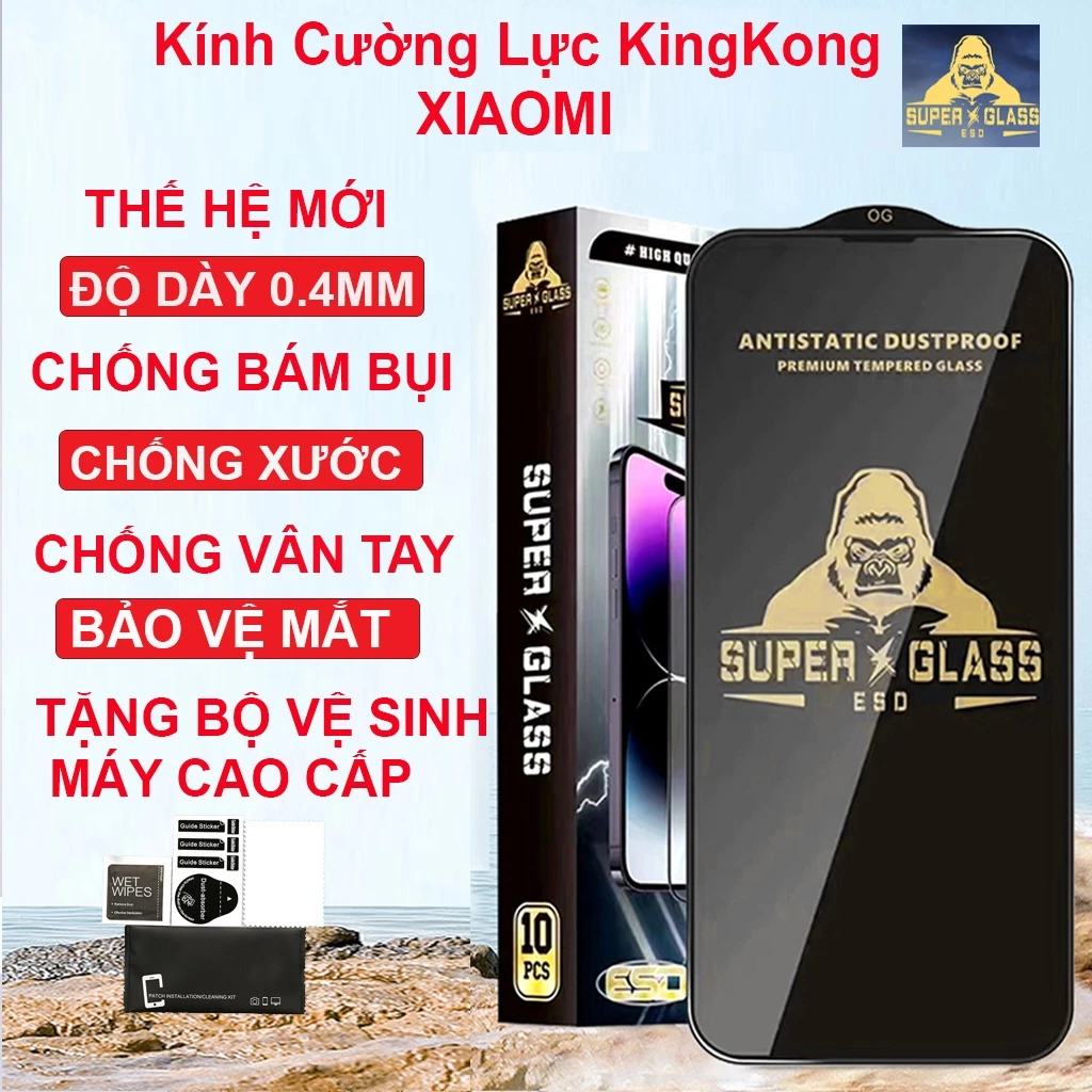 Kính cường lực Xiaomi Mi 11 / Mi 11 Lite 5g / Mi 11 Lite 5g NE KingKong full màn bảo vệ màn hình giá rẻ