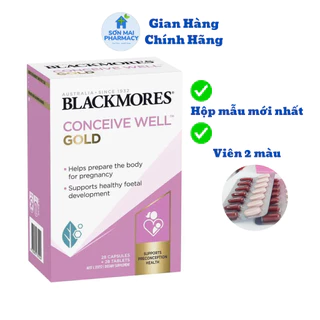 Viên Uống Bổ Trứng Tăng Khả Năng Đậu Thai Blackmores, Blackmore Viên Bổ Trứng hộp 56 Viên