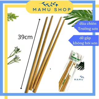 Đũa nấu ăn dài đũa chiên xào 2 đôi gỗ tự nhiên Trường sơn Mamu shop M35