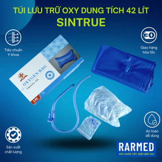 Túi dự trữ Oxy, túi đựng Oxy hiệu Sintrue xanh lớn - Dung tích 42 lít