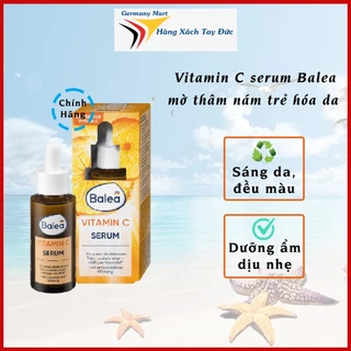 [Chính Hãng Đức] Tinh chất dưỡng Vitamin C serum Balea dưỡng ẩm chống lão hóa, mờ thâm nám trẻ hóa da - 30ml