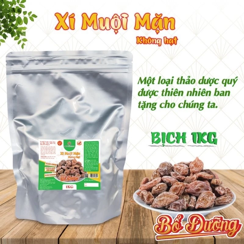 1 Kg Xí Muội Mặn Không Hạt Như Ý