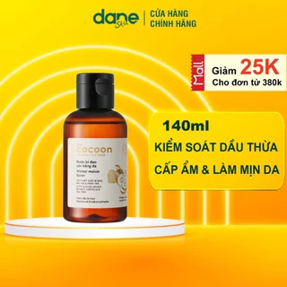 Nước cân bằng da bí đao Cocoon 140ml - Toner Cocoon cấp ẩm và cân bằng da dành cho da dầu mụn