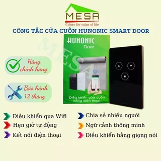 Công Tắc Cửa Cuốn Thông Minh Hunonic Door Bản Cao Cấp, Điều Khiển Từ Xa Bằng Điện Thoại, Bảo Hành 12 Tháng 1 Đổi 1