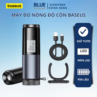 Máy Đo Nồng Độ Cồn Baseus Digital Alcohol Tester,Có Màn Hình LED Hiển Thị,Nhanh Chóng Chính Xác An Toàn Tiện Lợi