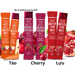 Thạch lựu Tangle Collagen Jelly Stick 20g, thạch collagen đẹp da