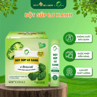 Bột súp lơ xanh, sấy thăng hoa, cung cấp nhiều vitamin và khoáng chất, tốt cho sức khỏe | FIT4EVER