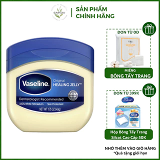 Sáp dưỡng ẩm đa năng VASELINE 100% Pure Petroleum Jelly Original Mỹ 49g