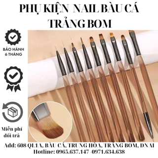 [SƠRI NAIL] Set Cọ 9 Cây Vẽ Móng ,Chuyên Dụng Làm Nail