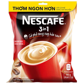 nescafé 3in1, cà phê sữa Nes bich 46 gói