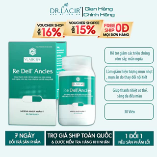 Viên Uống Ngừa Mụn Re Dell Ancles Ylabcos Chính Hãng Dr.Lacir