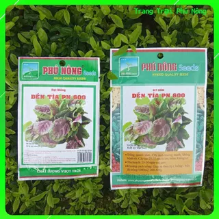 Hạt Giống Rau Dền Tía (Dền Tiều) PN 600 Phú Nông - Gói 20g - 50g - Amaranth Red & Green Leaves