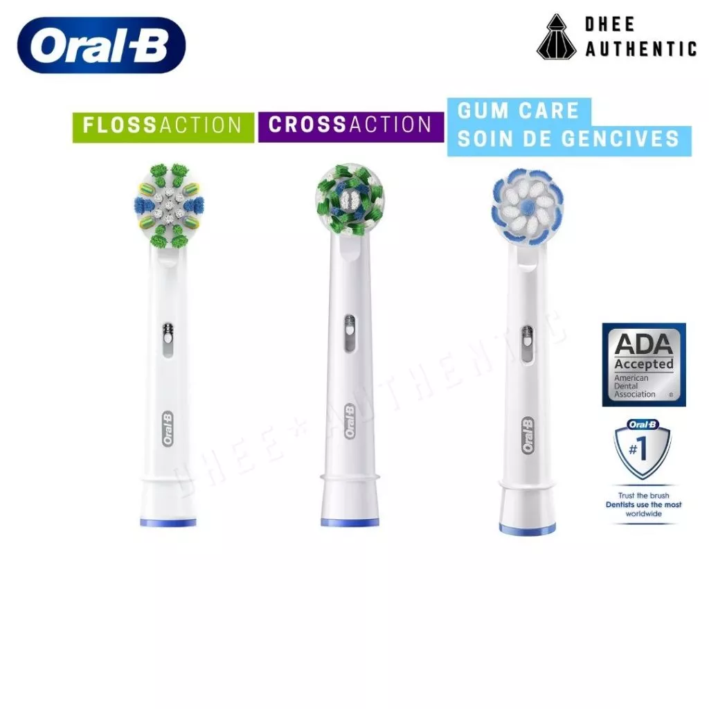 Đầu Bàn Chải Điện Oral-B Braun - Các loại đầu thay thế cho bàn chải điện Oral-B